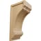 Ekena Millwork 4 3/4"W x 6"D x 12"H Diane Recessed Wood Corbel, Cherry CORW05X06X12DICH - alternate 1